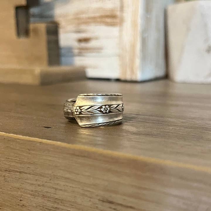 Spoon Jewelry By Emily - Wholesale Cocktail/Statement Ring - Roseanne Vintage Spoon Ring