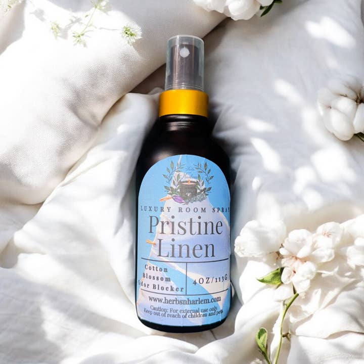 Pristine Linneduftspray til Rum for engroshandel hos Herbs n’ Harlem