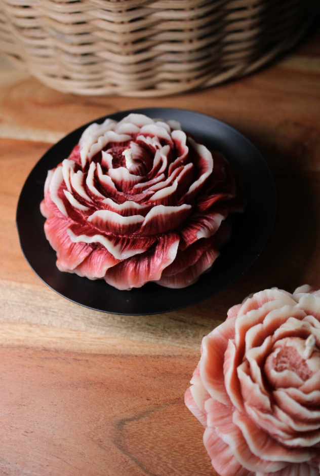 Val Viola Candles - Wholesale Novelty Candle - Peony Candle: Soy Wax Flower Shaped Candle1