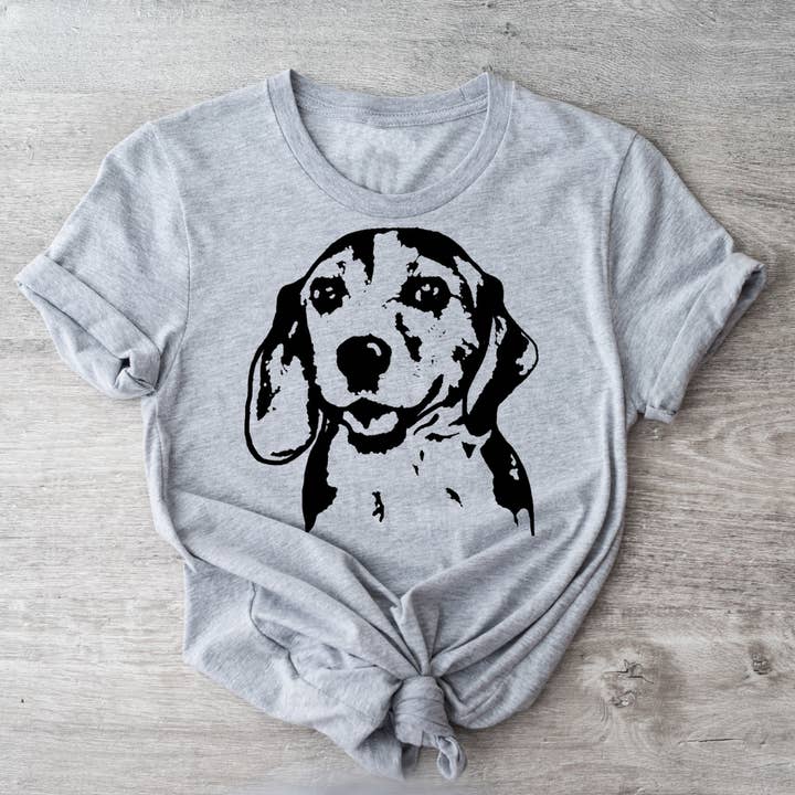 Beagle (George) | Dog | Unisex T-Shirt for wholesale by Spicy Kitten Designs