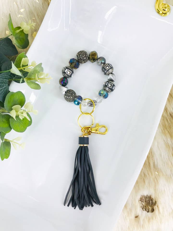 Bracciale portachiavi - K317 per la vendita all'ingrosso da parte di Magnolia & Peach Jewelry Boutique, LLC