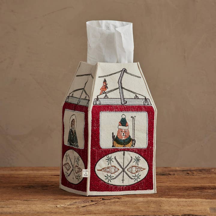 Coral & Tusk - Wholesale Tissue Box - Gondola Tissue Box Cover0