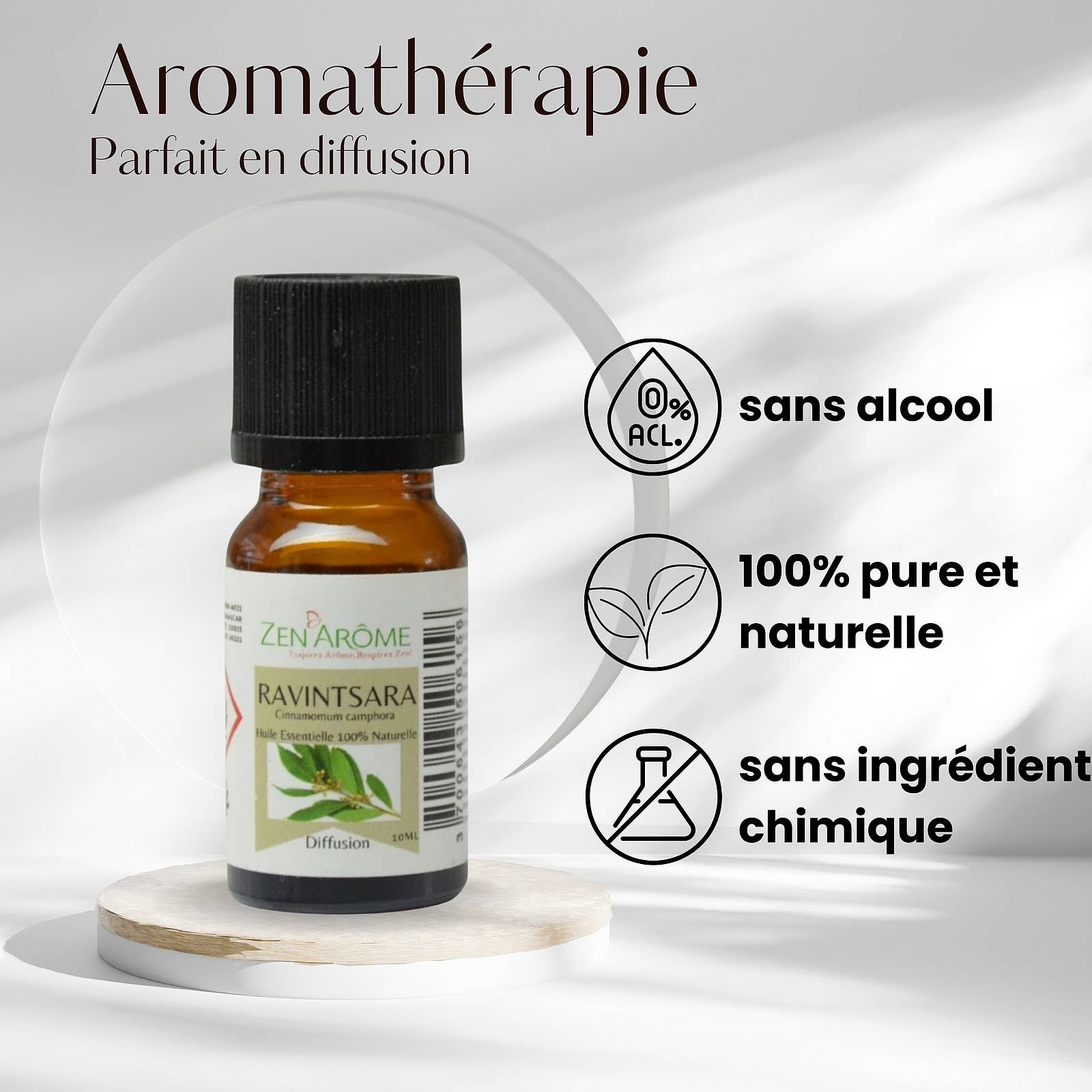 Zen'Arôme – Großhandel Ätherisches Öl – Ravintsara ätherisches Öl - 100% natürlich - 10ml2