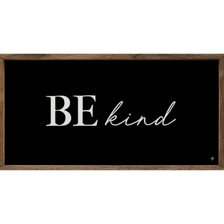 Be Kind Bold Black for wholesale by Kendrick Home