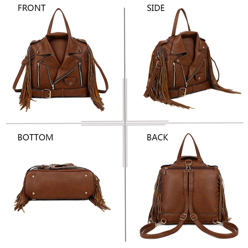 Gallantry - Wholesale Backpack - Unisex - Dakota Frangé (G-7498-1)5