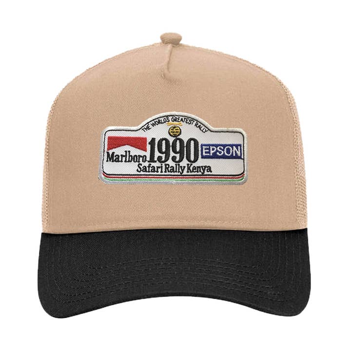 Chapéu de Caminhoneiro Safari Rally '90 por atacado de Varsity54