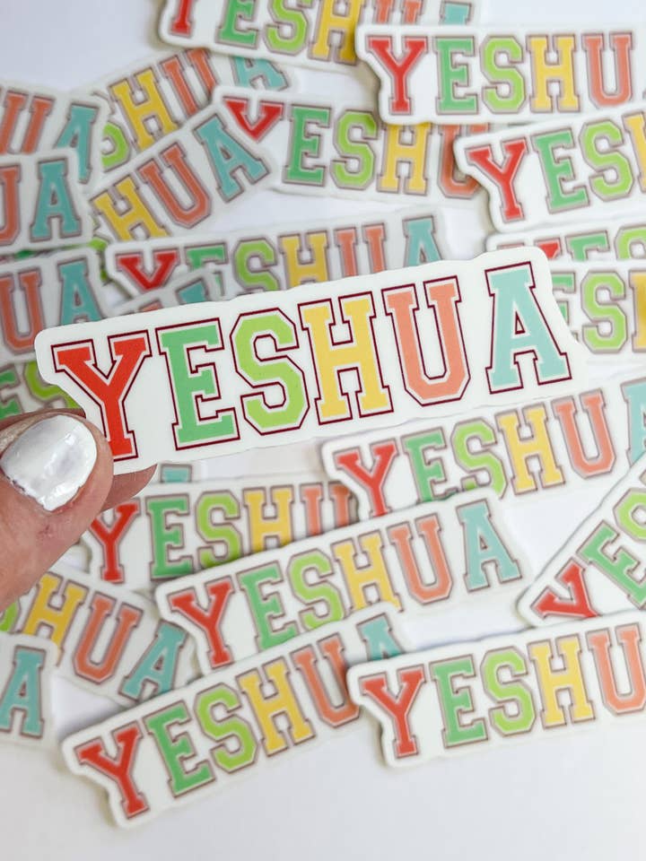 Yeshua Christian Aufkleber für den Großhandel von HH and Grace Co
