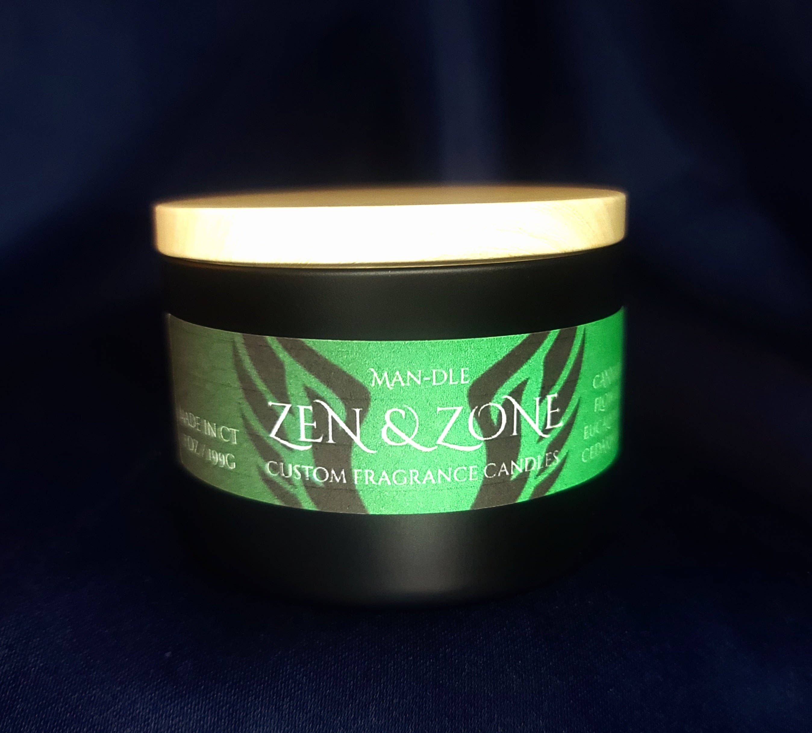 MAN-DLE - Wholesale Jar/Filled Candle - 🧘 Zen & Zone Candle1