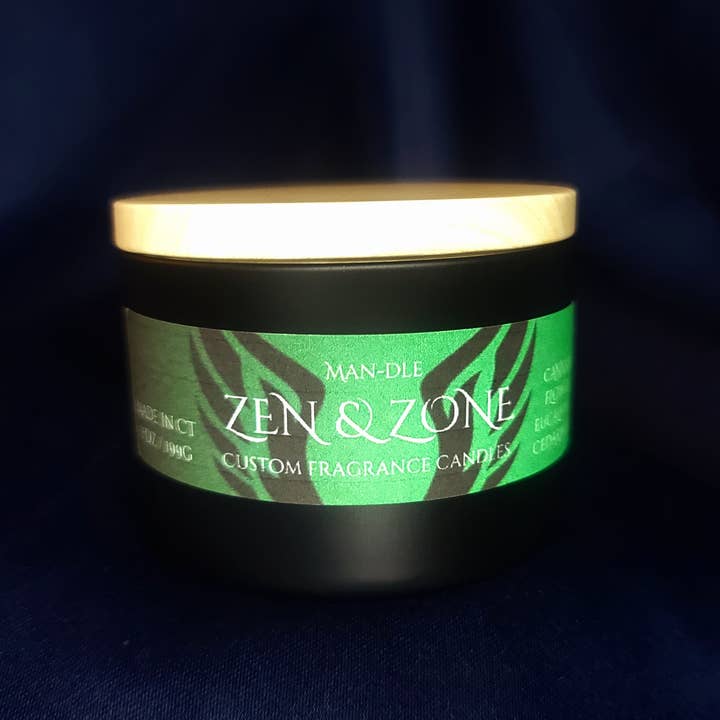 MAN-DLE - Wholesale Jar/Filled Candle - 🧘 Zen & Zone Candle1