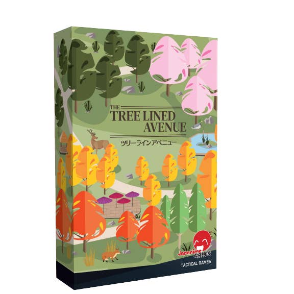 Japanime Games - Wholesale Board Game - 6-Pack Display Tree Lined Avenue - Boardgame