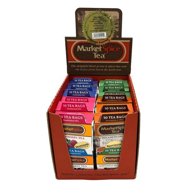 Pop-Up Display Assorted Decaf 24 Packets of 10TB for wholesale by MARKETSPICE