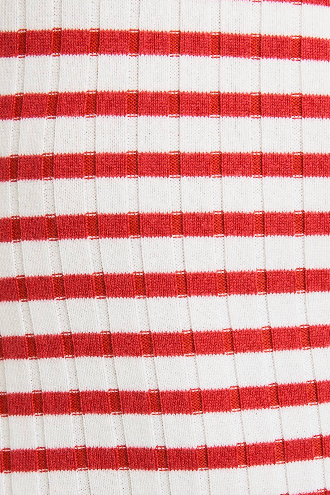 LE LIS - Wholesale Dress - Women's - SLEEVELESS ROUND NECK STRIPED RIB SWEATER DRESS9