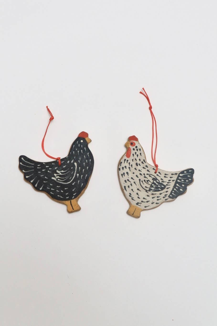 Melville Ceramics - Wholesale Ornament - Chicken Ornament 7