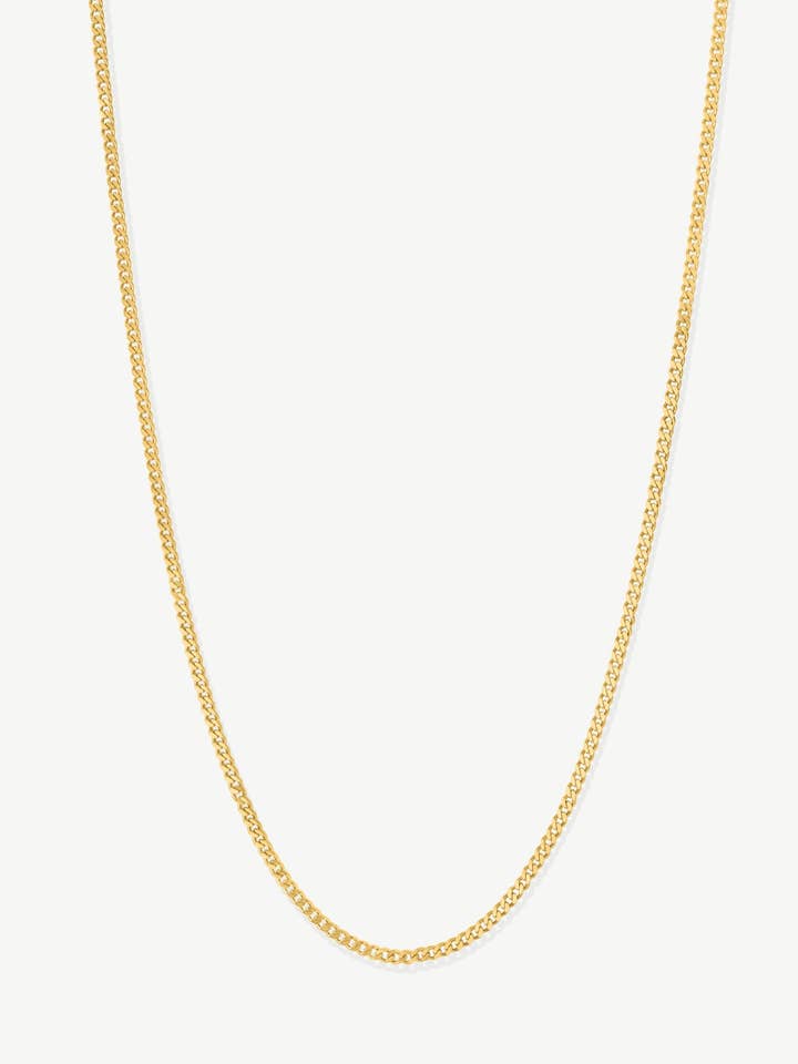Curb Chain Necklace (2mm) for wholesale by Shop Aiti