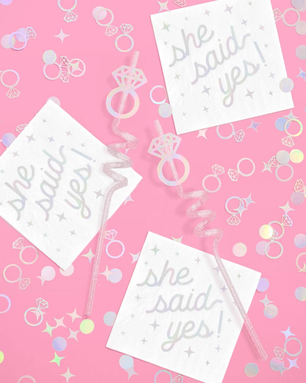 xo, Fetti - Wholesale Confetti - xo, Fetti Iridescent Confetti | bachelorette bridal shower3