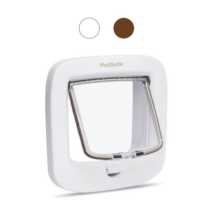 Croci - Wholesale Pet Toy - Cat - Petsafe Manual Locking Cat Flap - White0