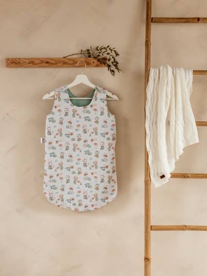 Ander - Wholesale Bedding blanket – Kids & Baby - Knitted cotton baby blanket- 50% recycled cotton Made in PL10