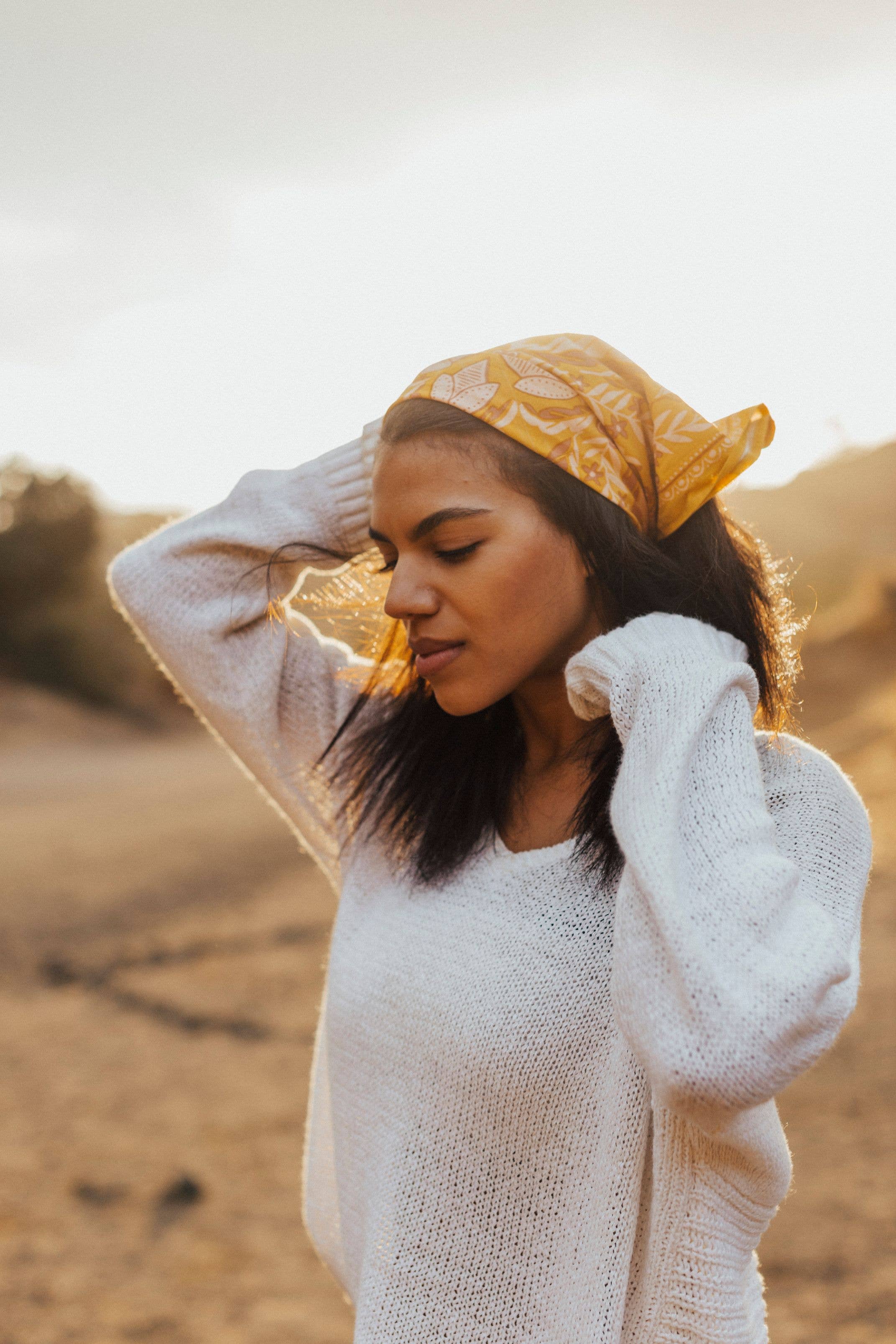 Handker Bandanas - Vente Bandana – femme - No. 051 Antonia Bandana1