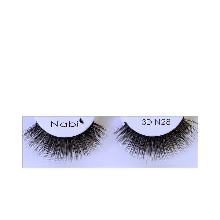 Nabi Cosmetic - Wholesale False/Fake Eyelashes - 3D N28 - Nabi 3D Faux Mink Eyelash 12PCS/PACK1