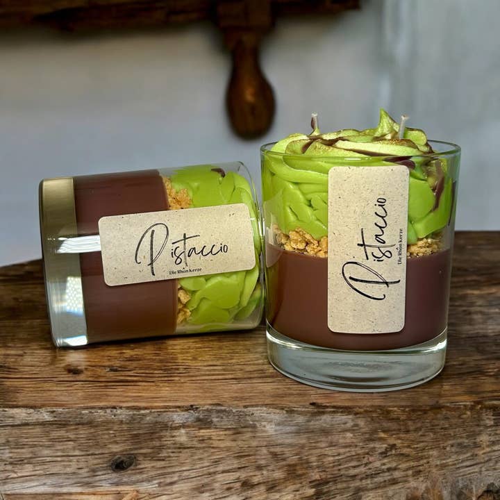 Die Rhoen Kerze - Wholesale Jar/Filled Candle - Pistachio Food Candle2