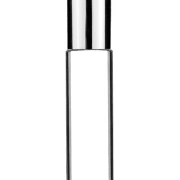 Best Bottles - Wholesale Essential Oil Holder - Cylinder Clear Glass Bottle with Plastic Roller Ball - 9ml13