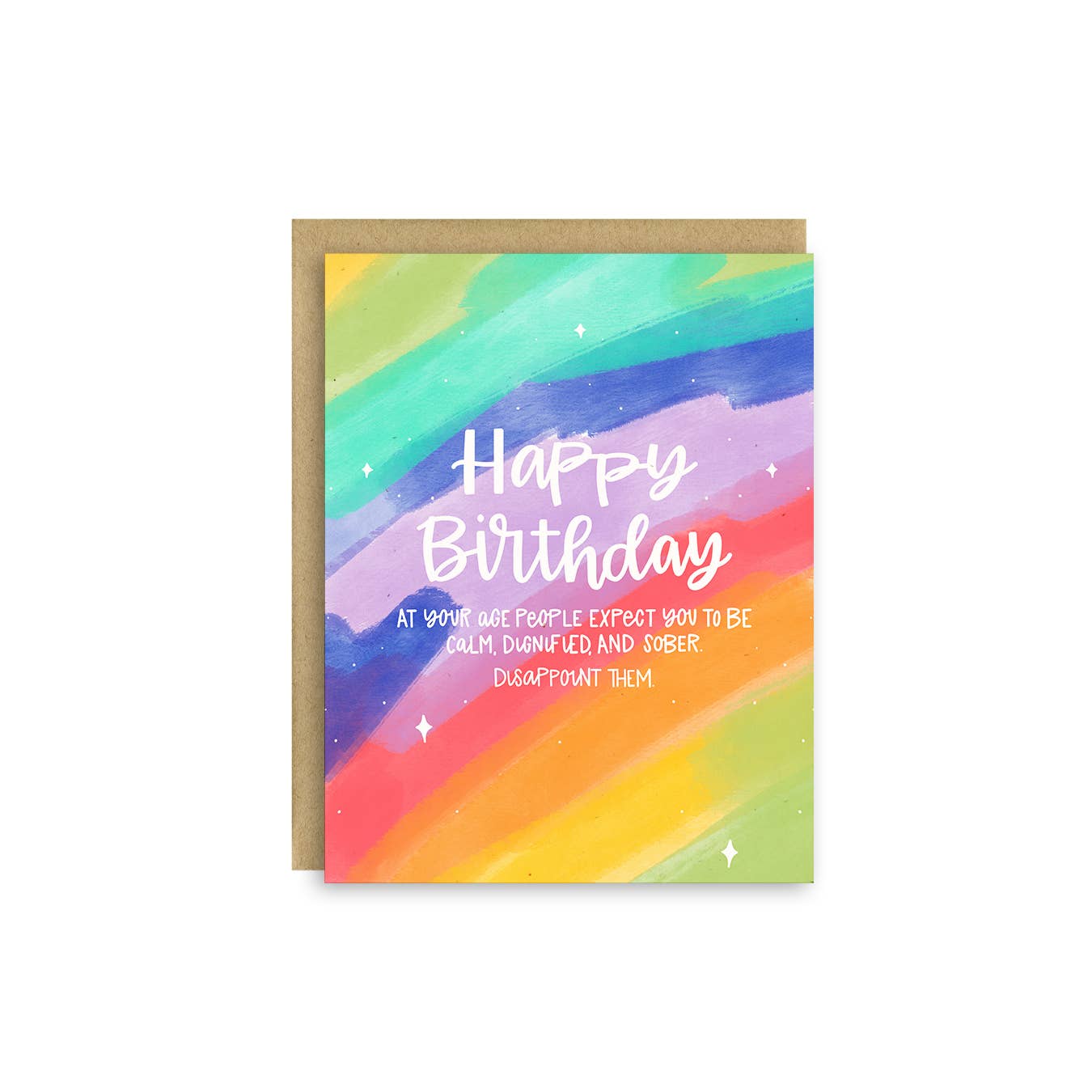 Little Lovelies Studio - Wholesale Birthday Card - Disappoint Them Funny Birthday Card
