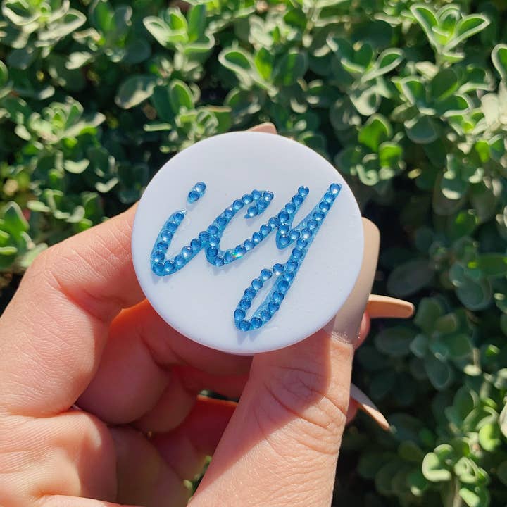 Icy Phone Grip - Blue for wholesale by Nony Design Company