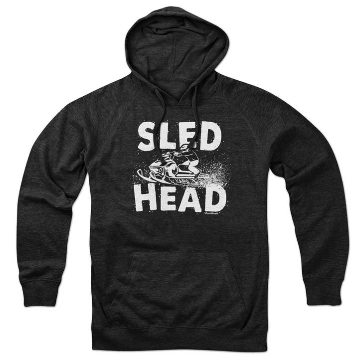 Sled Head Snowmobile Hoodie for wholesale by Chowdaheadz