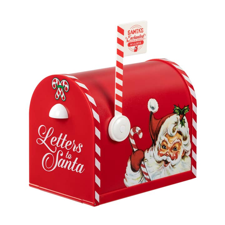 Mr. Christmas - Wholesale Christmas Decoration - 10 In. Santa's Enchanted Mailbox0