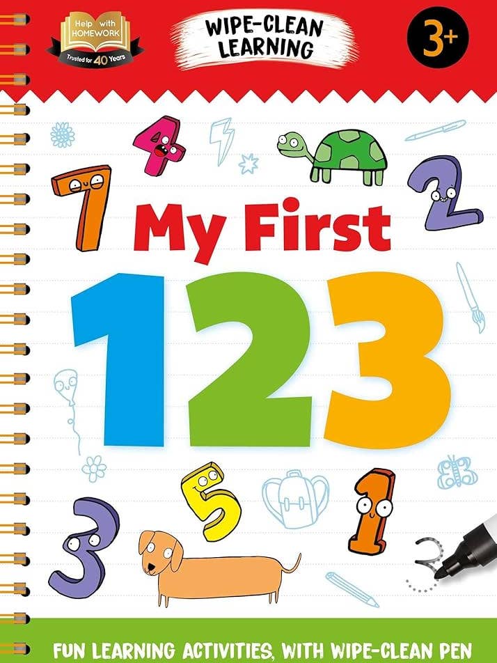 Help With Homework: My First 123 (Wipe-Clean Learning) for wholesale by Texas Bookman