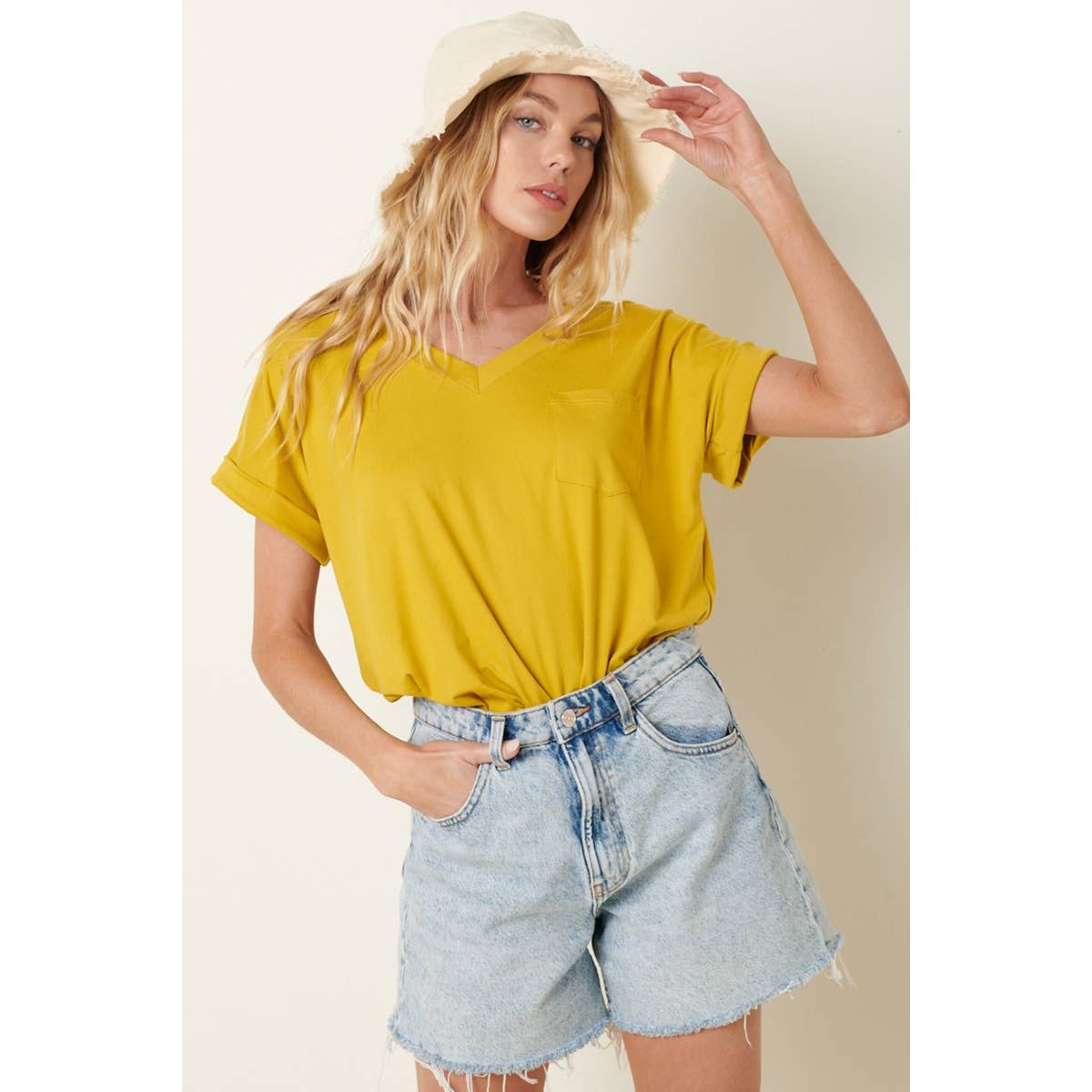 mittoshop – Engroshandel Strikket top - Dame – T9153 - DTY V-HALS MED 1 LOMMEDETALJE DOLMAN STRIKKET TOP18