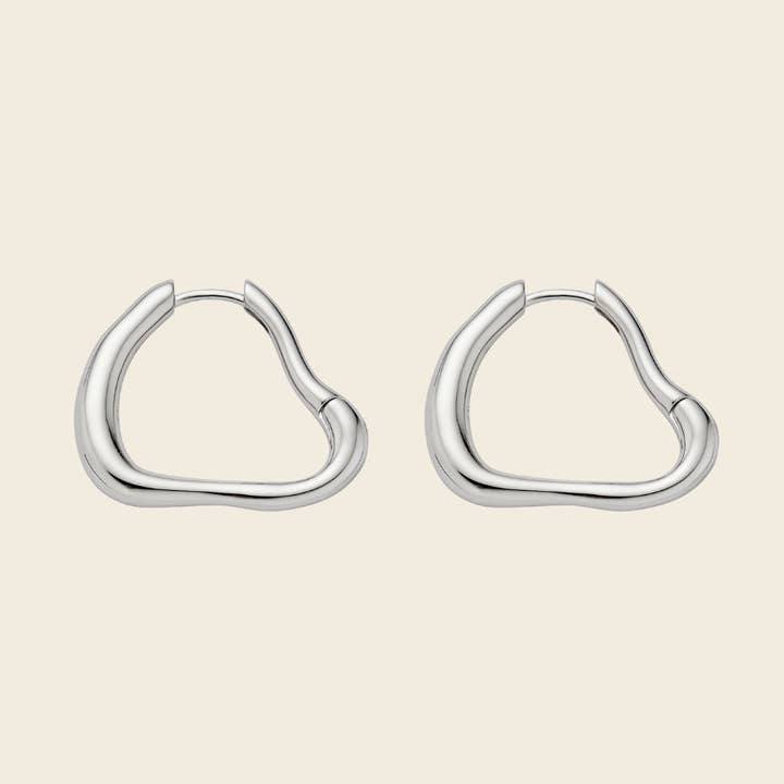 Pond Grande Hoops Zilver voor wholesale door Pourquoi