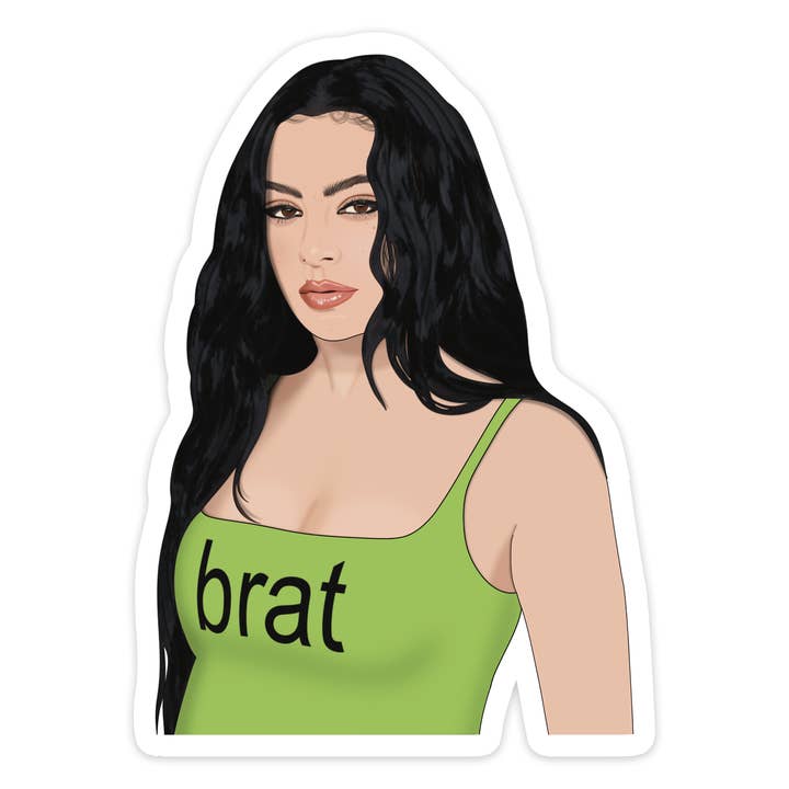 Brat XCX Sticker for wholesale by Shop Trimmings