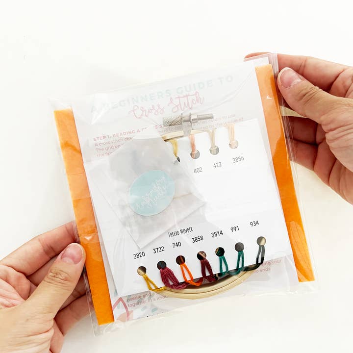 TheCloudFactory – wholesale Embroidery/cross-stitch supplies – Charmander - DIY Cross Stitch Kit3