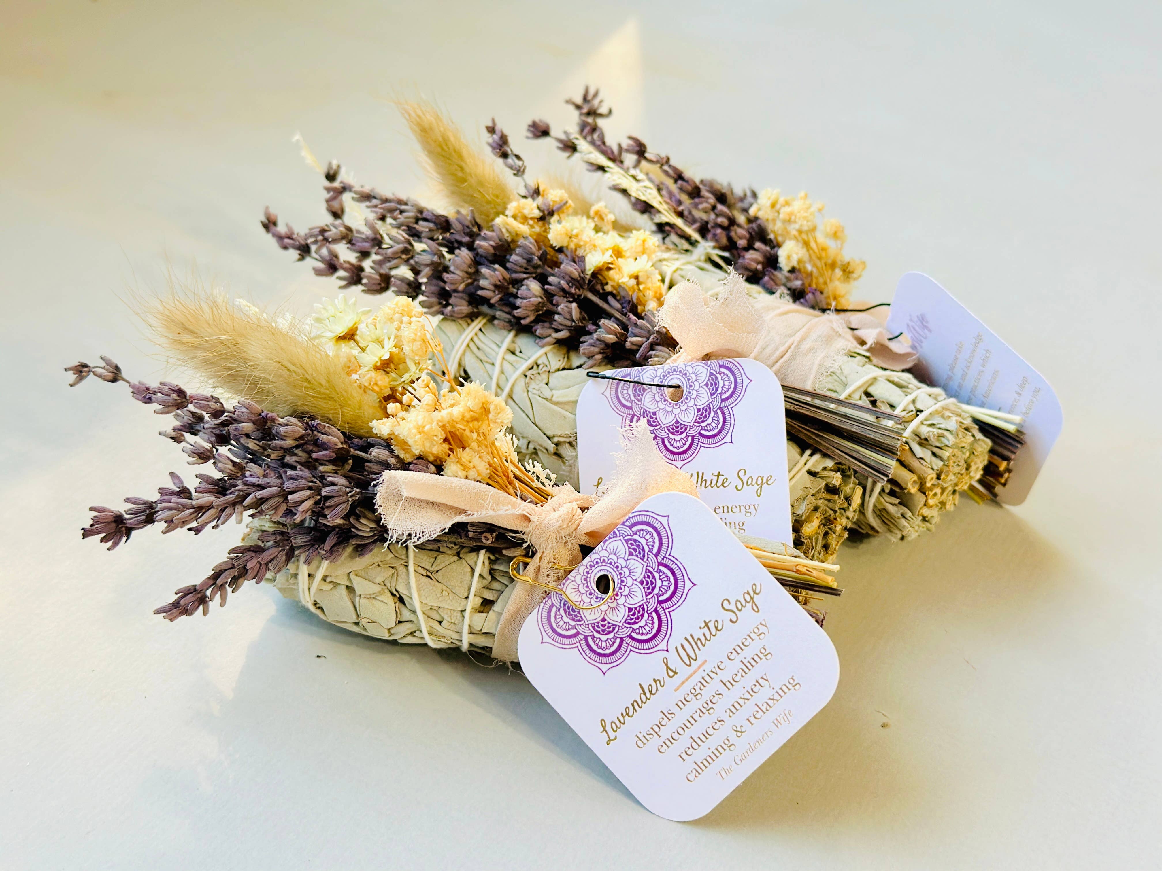 The Gardeners Wife - Wholesale Sage Bundle - White Sage + Lavendar4