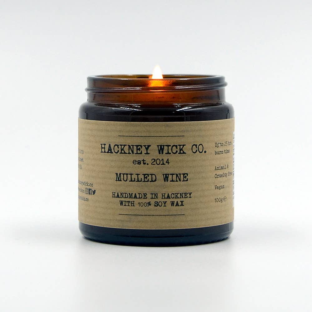 Hackneywickco – wholesale Jar/filled candle – Hackney Wick Co Soy Wax Mulled Wine Candle2