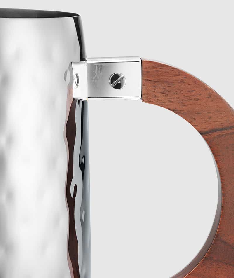 Mary Jurek Design Inc - Wholesale Kan - Sierra Pitcher met houten handvat3