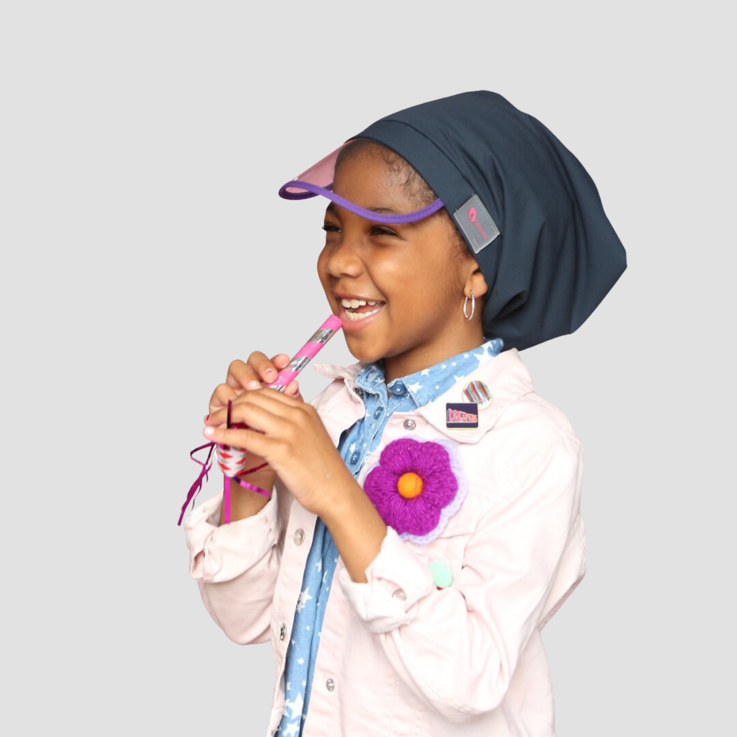 Hairbrella - Wholesale Visor - Women's - Hairbrella Satin-Lined, Waterproof Rain Hat9