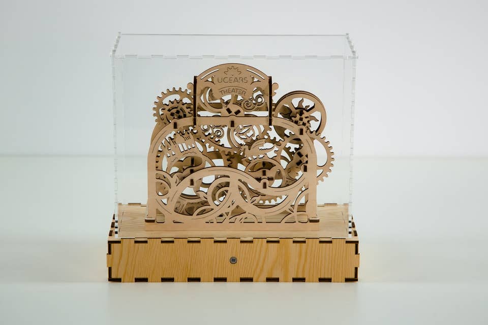 Ukrainian bridge - Wholesale DIY Craft Kit - Demonstration model Theater with built engine