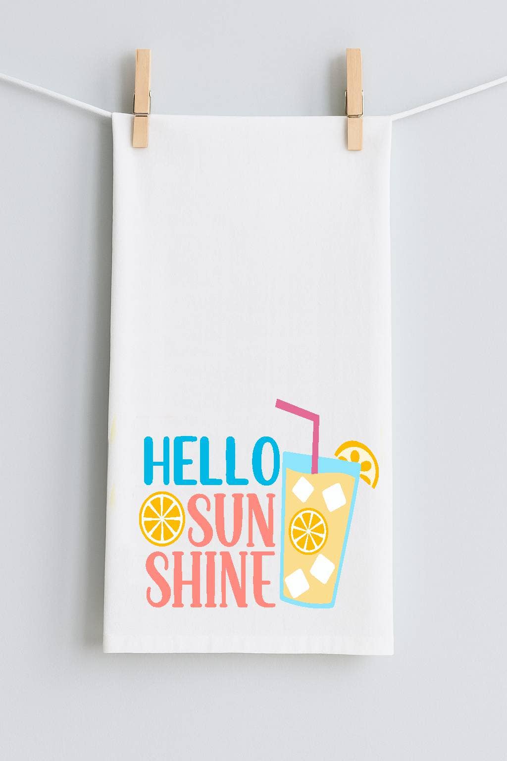 LuckyBird Apparel and Home - Vendita all'ingrosso Strofinacci - STROFINACCIO CUCINA HELLO SUNSHINE0
