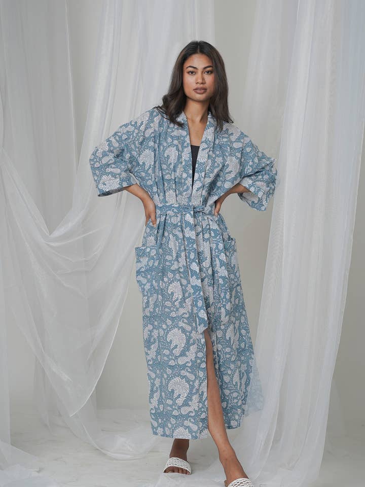 Bohemian Cotton Beach Cover-Up Kaftan For Women #2 for wholesale by Tailor Didi