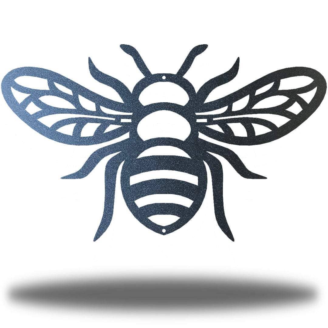 Riverside Designs - Wholesale Wall Accent - Honey Bee Metal Wall Art | Indoor & Outdoor Home Décor0
