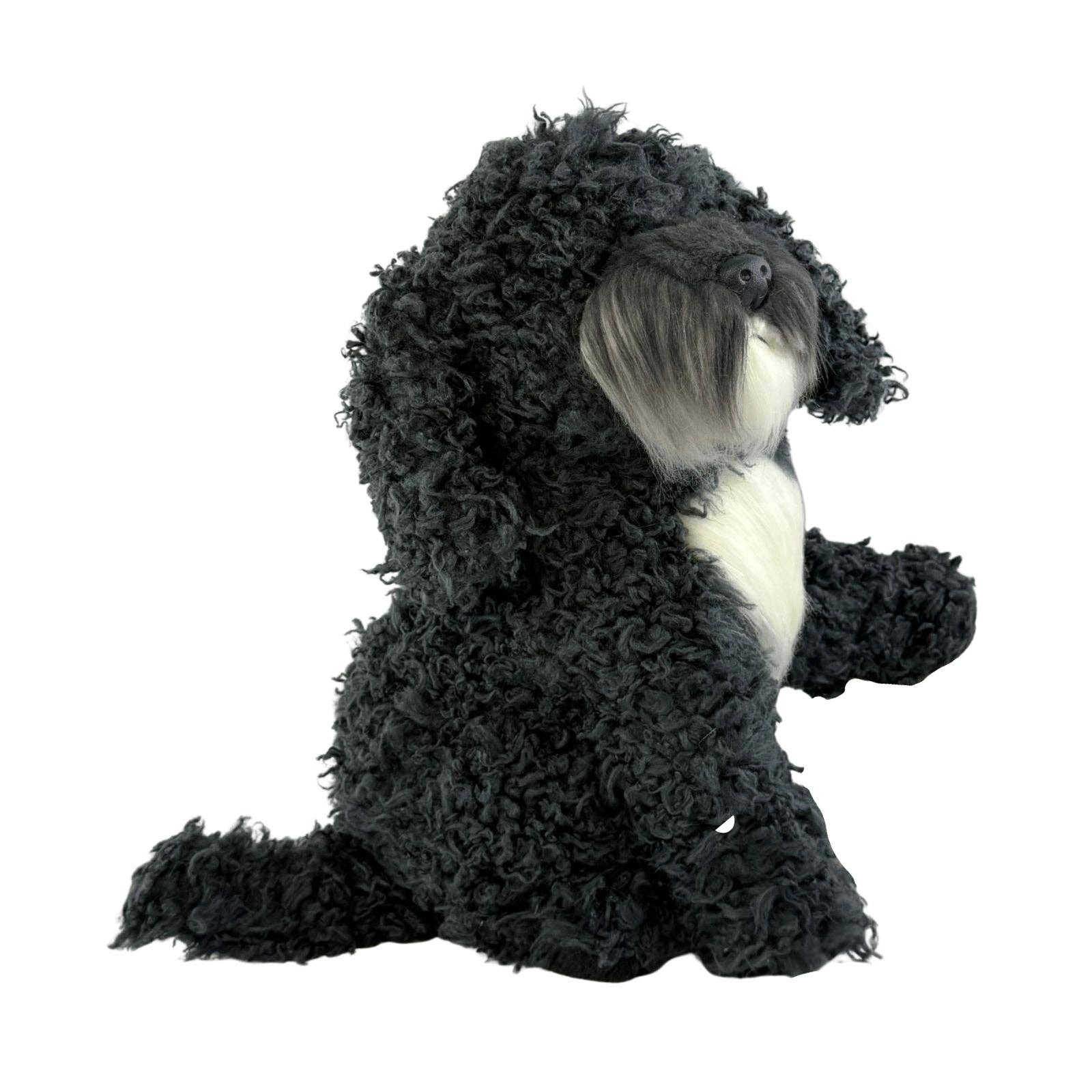 Bocchetta Plush Toys - Venta al por mayor Peluche - Perros - Bonnie - Oodle, 30 cm sentado, negro2