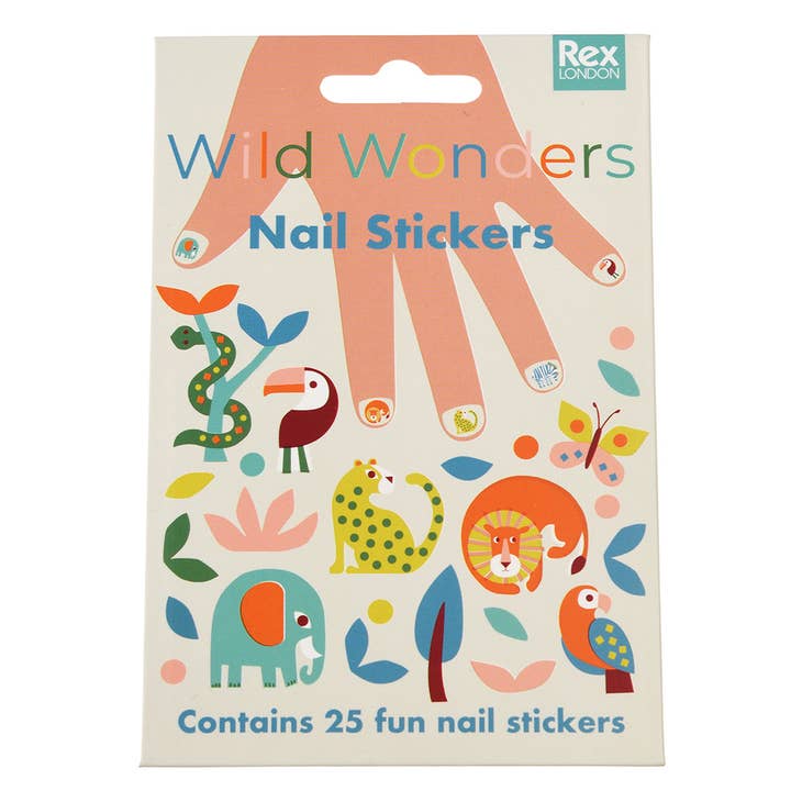 Rex B2B - Europe - Wholesale Nail Art/Decal - Children's nail stickers - Wild Wonders