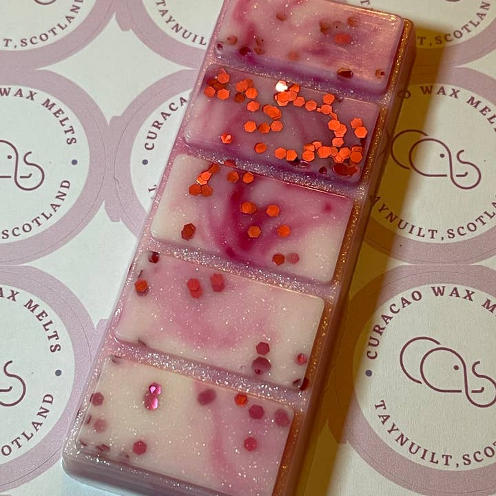 Rose and Pink Pepper Snap Bar for wholesale by Curacao Wax Melts