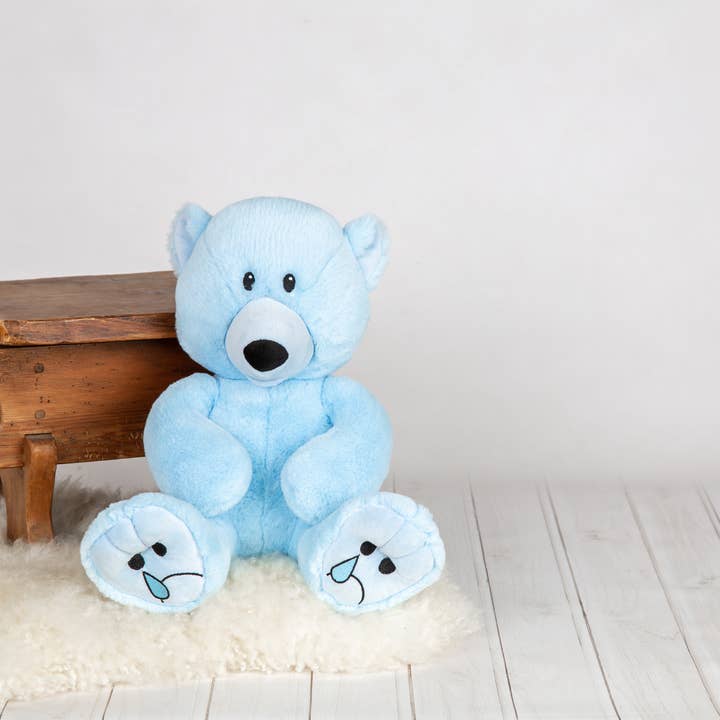 Sad Bear - Plyschleksak - Mental hälsa - Miljövänligt för wholesale av Mood bear’s