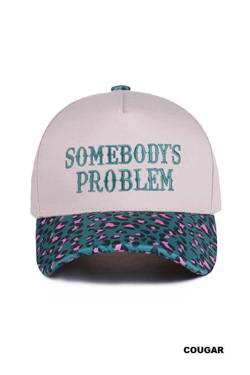 Vanilla Monkey - Vendita all'ingrosso Cappellino da baseball - Donna - Cappello in Cotone Canvas Bicolore Somebody's Problem1