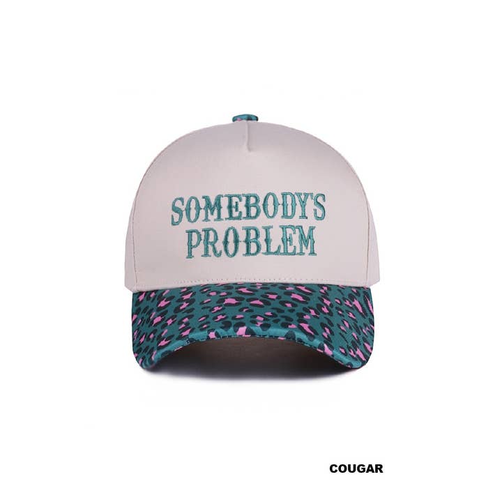 Vanilla Monkey - Vendita all'ingrosso Cappellino da baseball - Donna - Cappello in Cotone Canvas Bicolore Somebody's Problem1