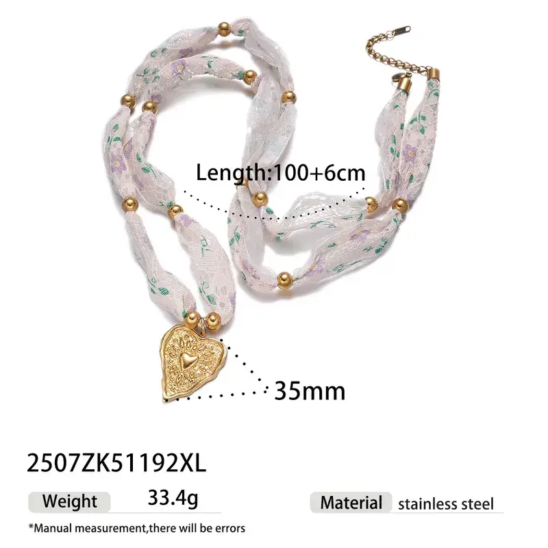 Sweet Cherry Sky - Wholesale Pendant/Charm Necklace - Bandana Necklace with Charm Pendants Jewelry1