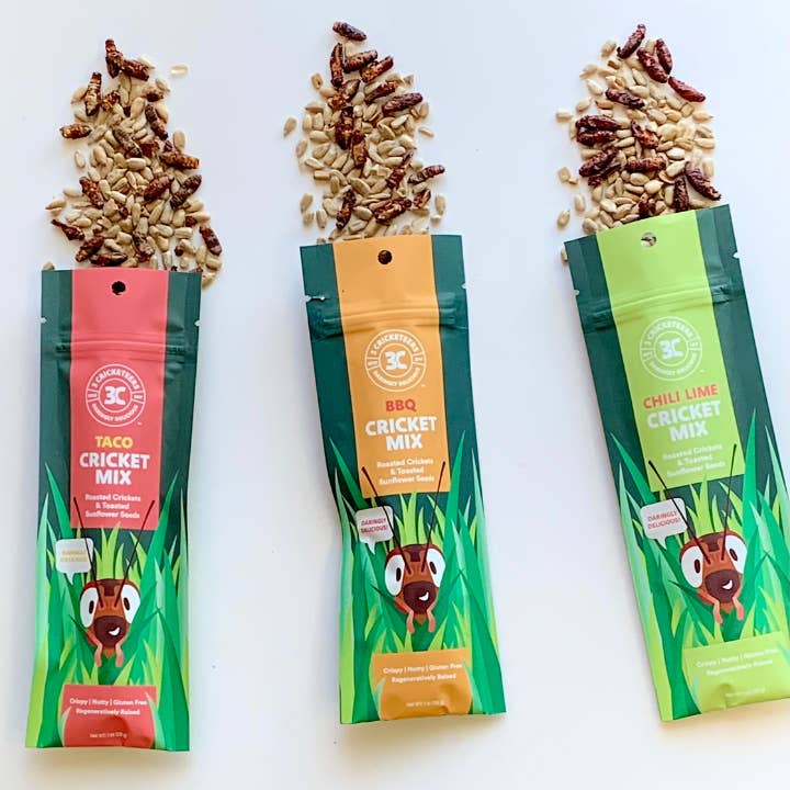 3 Cricketeers - Wholesale Trail Mix - Chili Lime Cricket Snack Mix - Planet & Kid-Friendly